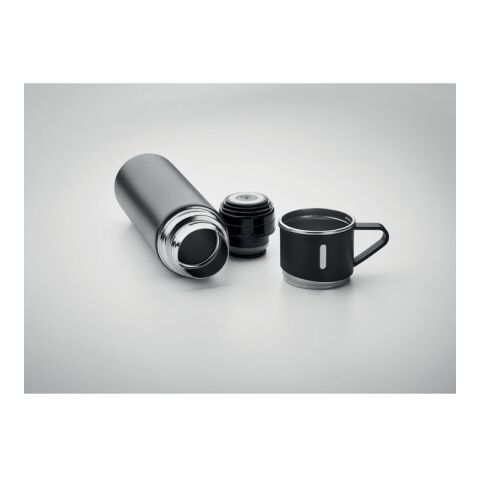 Double wall bottle 420 ml black | No Branding | not available | not available | not available