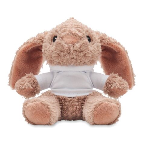 Bunny plush wearing a hoodie white | No Branding | not available | not available | not available