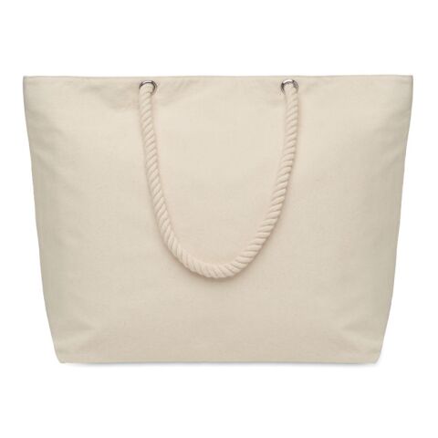 Beach cooler bag in cotton beige | No Branding | not available | not available | not available