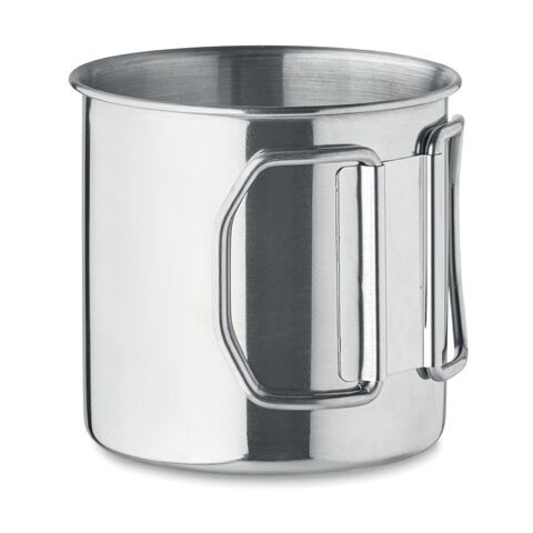 Stainless steel mug 330 ml silver | No Branding | not available | not available | not available