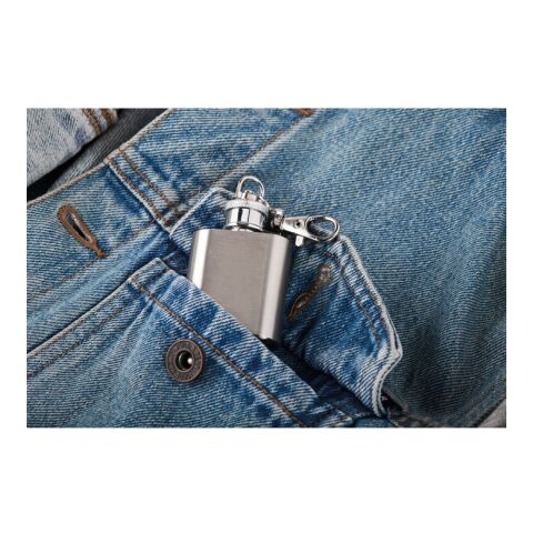 Hipflask key ring silver | No Branding | not available | not available | not available