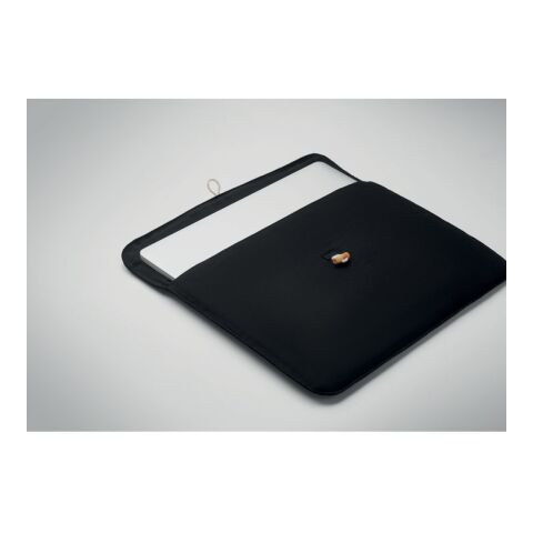 15 inch 220 gr/m² cotton pouch black | No Branding | not available | not available | not available