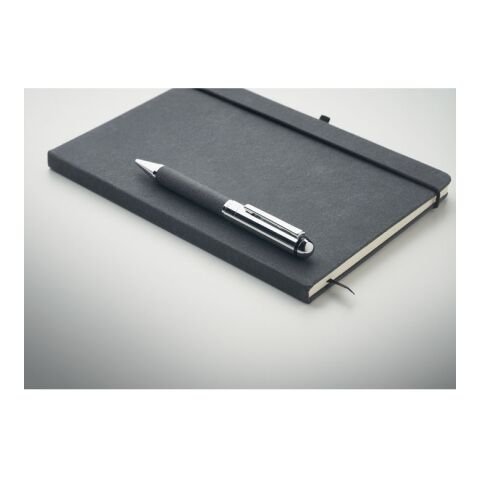 Recycled leather notebook set black | No Branding | not available | not available | not available