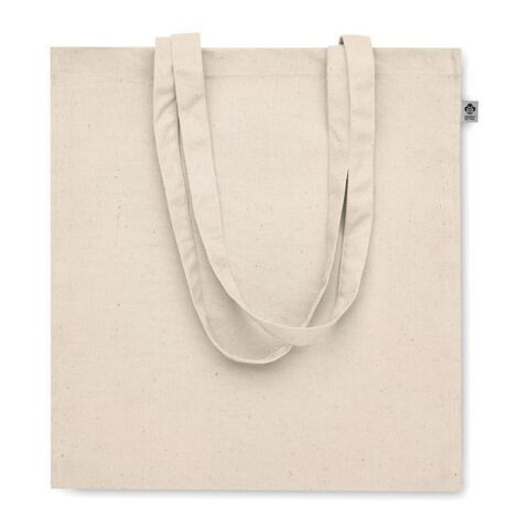 Organic beige cotton gusset bag beige | No Branding | not available | not available | not available