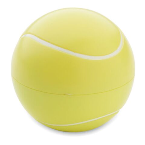 Lip balm in tennis ball shape yellow | No Branding | not available | not available