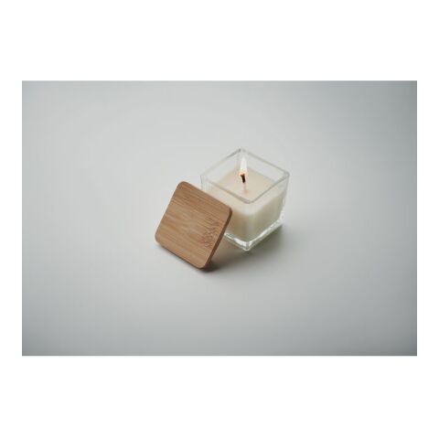 Squared fragranced candle 50gr white | No Branding | not available | not available | not available