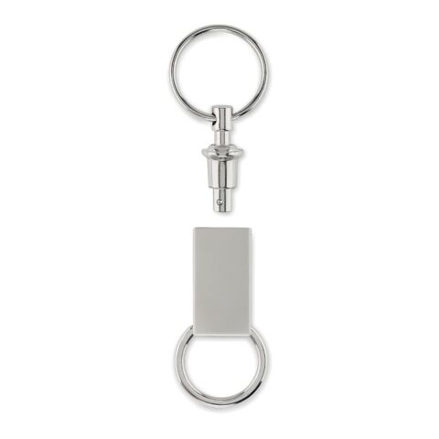 Pull apart split key ring matt silver | No Branding | not available | not available | not available
