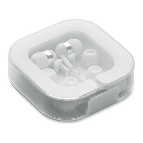 Ear phones with silicone covers white | No Branding | not available | not available | not available