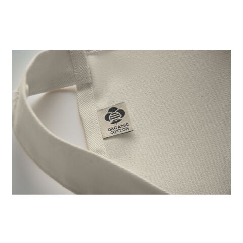 Organic cotton apron 240 gr/m² Off White | No Branding | not available | not available | not available