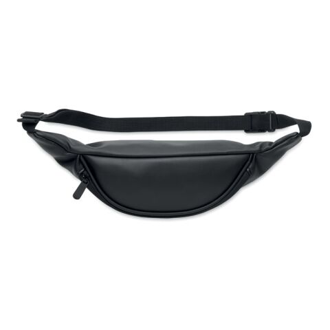 Soft PU waist bag black | No Branding | not available | not available