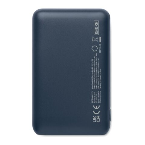 Power bank 5000 mAh navy blue | No Branding | not available | not available | not available