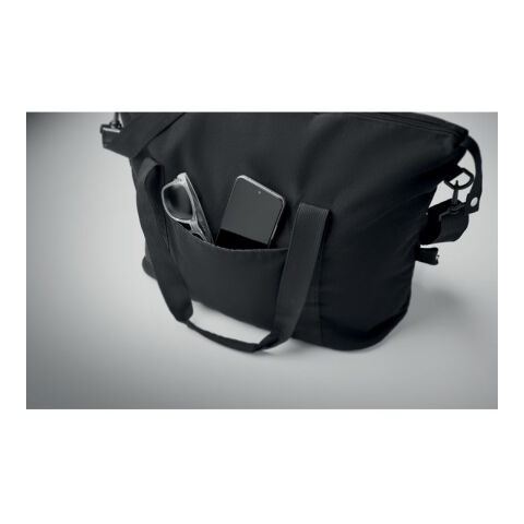 Weekend bag recycled material black | No Branding | not available | not available | not available