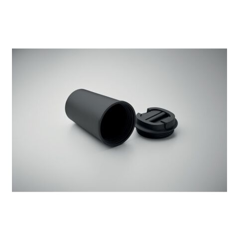 PLA double wall tumbler 350ml black | No Branding | not available | not available