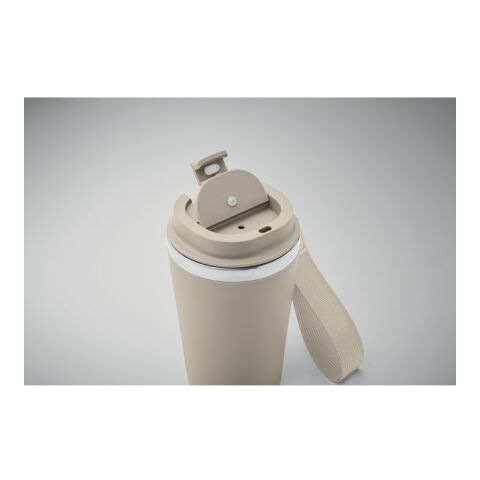 Double wall tumbler 350 ml beige | No Branding | not available | not available | not available