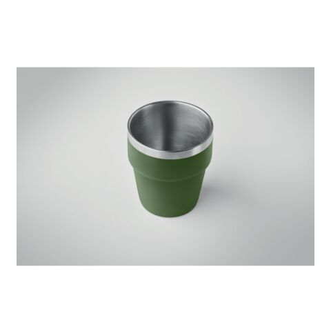 Double wall tumbler 250 ml Dark green
