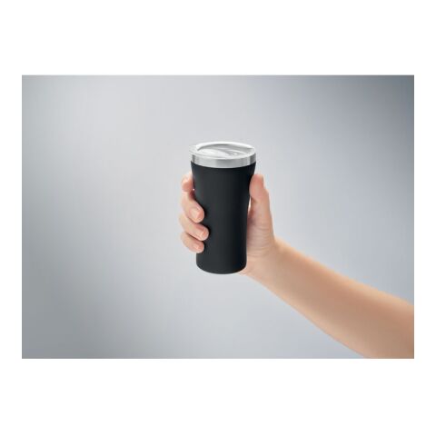 Double wall tumbler 160 ml black | No Branding | not available | not available