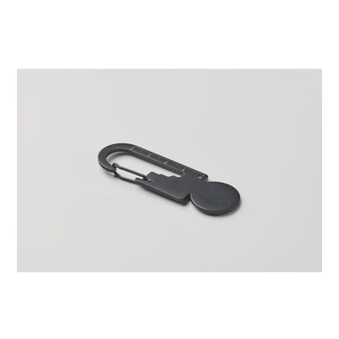 Multifunctional key ring token black | No Branding | not available | not available