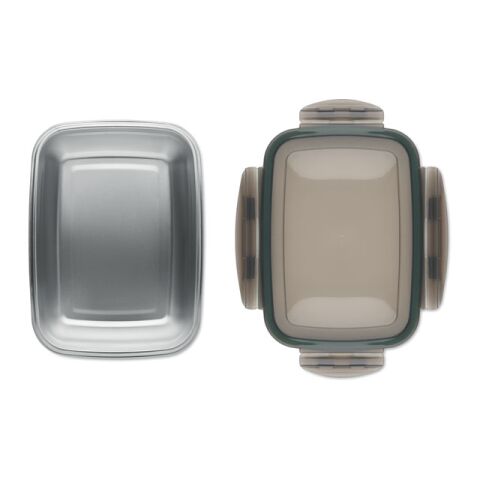 Lunch box 850 ml transparent/grey | No Branding | not available | not available | not available