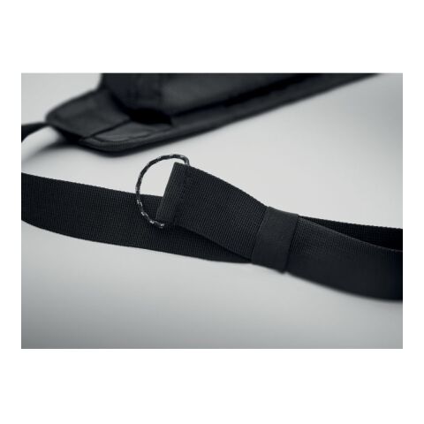 Hiking waist bag in 420D nylon black | No Branding | not available | not available | not available