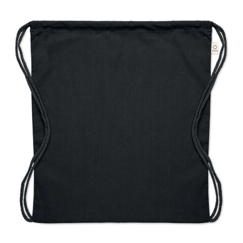 Recycled 140 gr/m² cotton bag black | No Branding | not available | not available | not available