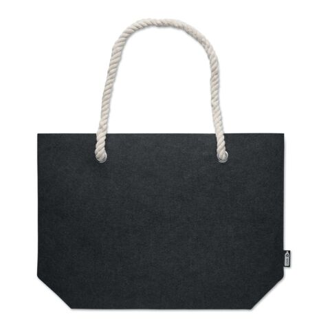 RPET felt beach bag grey | No Branding | not available | not available | not available