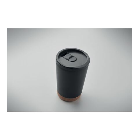 Double wall tumbler 300 ml black | No Branding | not available | not available