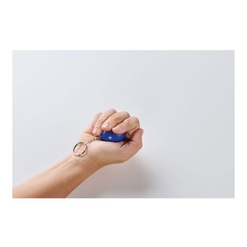 PU ball shape key ring blue | No Branding | not available | not available