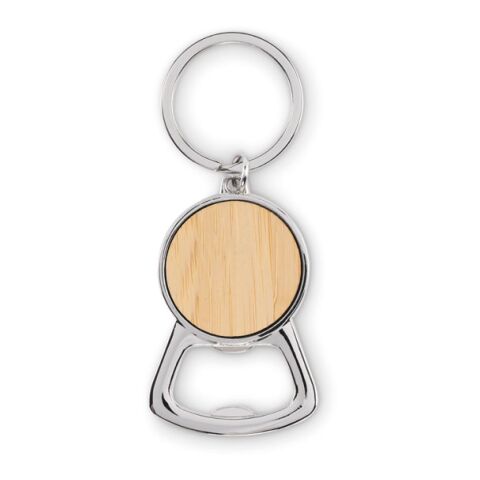 Recycled aluminium key ring wood | No Branding | not available | not available | not available