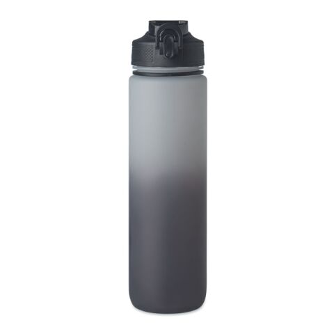 Sports water bottle RPET 1L black | No Branding | not available | not available | not available