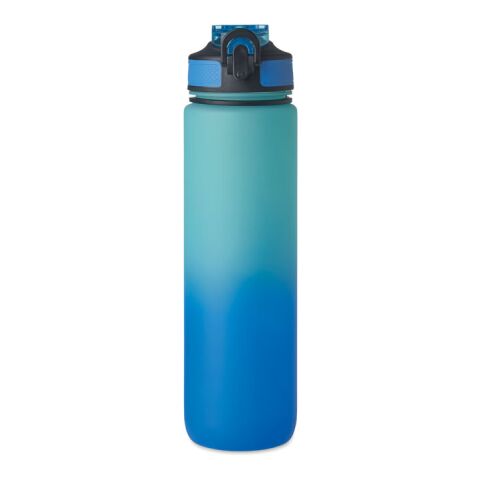 Sports water bottle RPET 1L royal blue | No Branding | not available | not available | not available