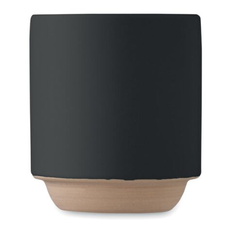 Ceramic stackable mug 170 ml black | No Branding | not available | not available