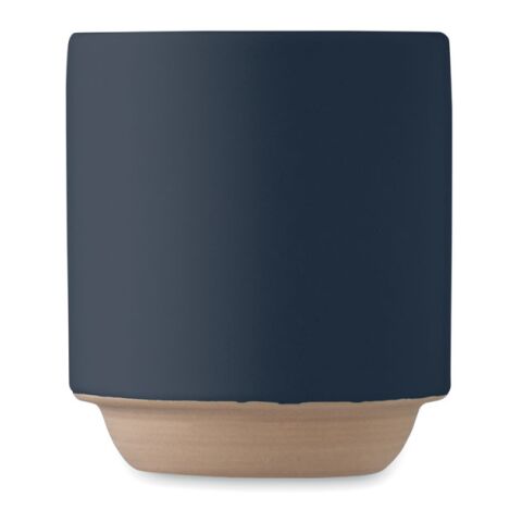 Ceramic stackable mug 170 ml navy blue | No Branding | not available | not available