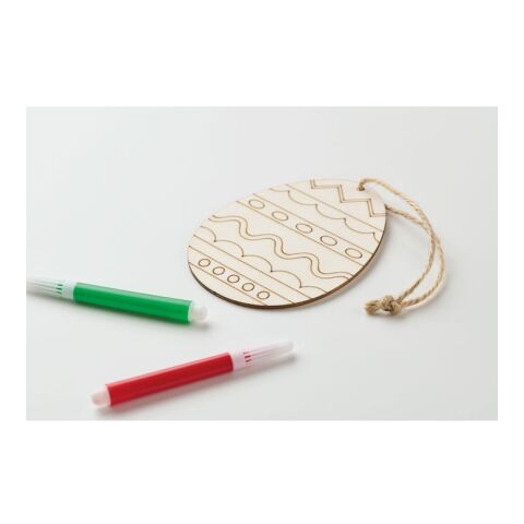 Wooden egg painting set wood | No Branding | not available | not available | not available