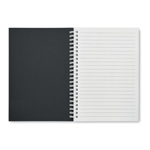 A5 recycled carton notebook black | No Branding | not available | not available | not available