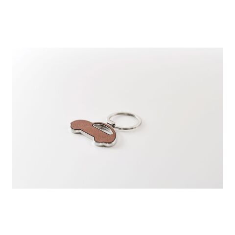 Car shaped key ring brown | No Branding | not available | not available