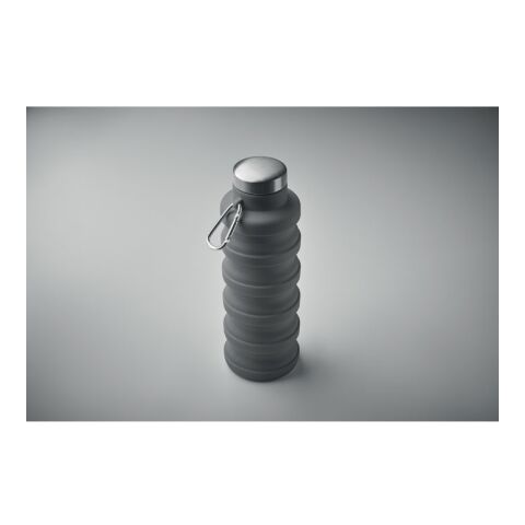 Collapsible bottle 500ml grey | No Branding | not available | not available