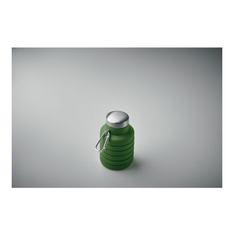 Collapsible bottle 500ml Dark green | No Branding | not available | not available