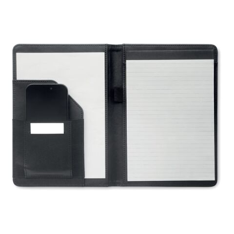 A5 portfolio 300D RPET black | No Branding | not available | not available | not available