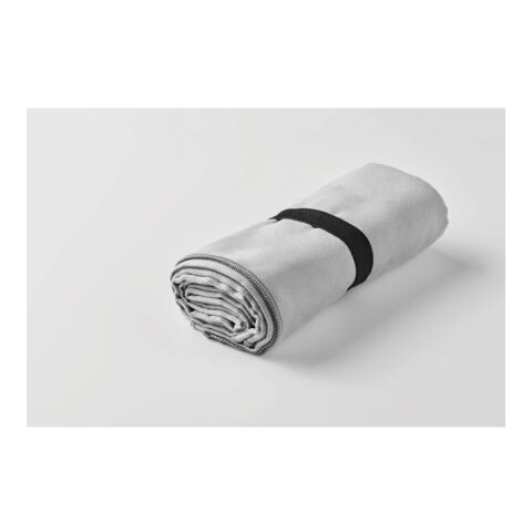 Double sided microfibre towel grey | No Branding | not available | not available | not available