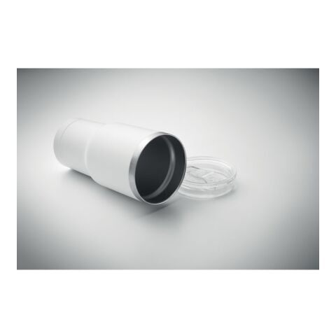 Double wall tumbler 550ml white | No Branding | not available | not available | not available