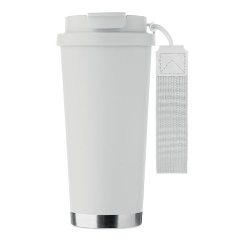 Double wall tumbler 500ml white | No Branding | not available | not available | not available