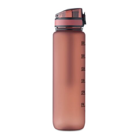 Sports water bottle RPET 1L Burgundy | No Branding | not available | not available | not available