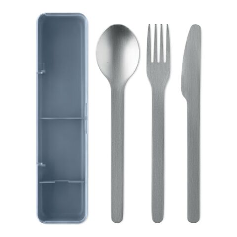 Stainless steel cutlery set petrol | No Branding | not available | not available | not available
