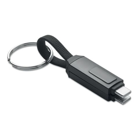 60W charging cable keyring black | No Branding | not available | not available