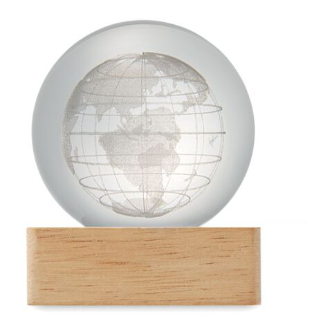 LED globe glass ball wood | No Branding | not available | not available