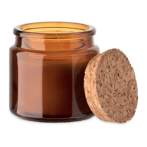 Plant based wax candle 70 gr brown | No Branding | not available | not available