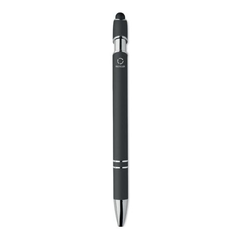 Recycled aluminium stylus pen black | No Branding | not available | not available