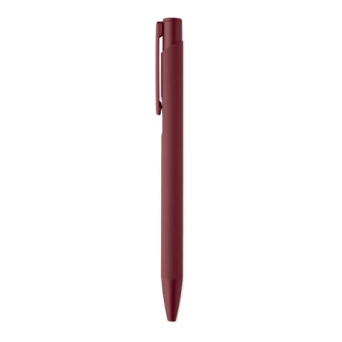 Recycled aluminium ball pen Burgundy | No Branding | not available | not available