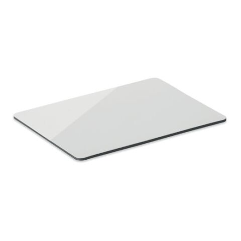 Rectangular magnet in PVC white | No Branding | not available | not available