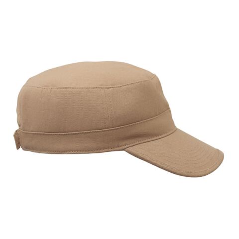 Military cap 260 gr/m² khaki | No Branding | not available | not available | not available